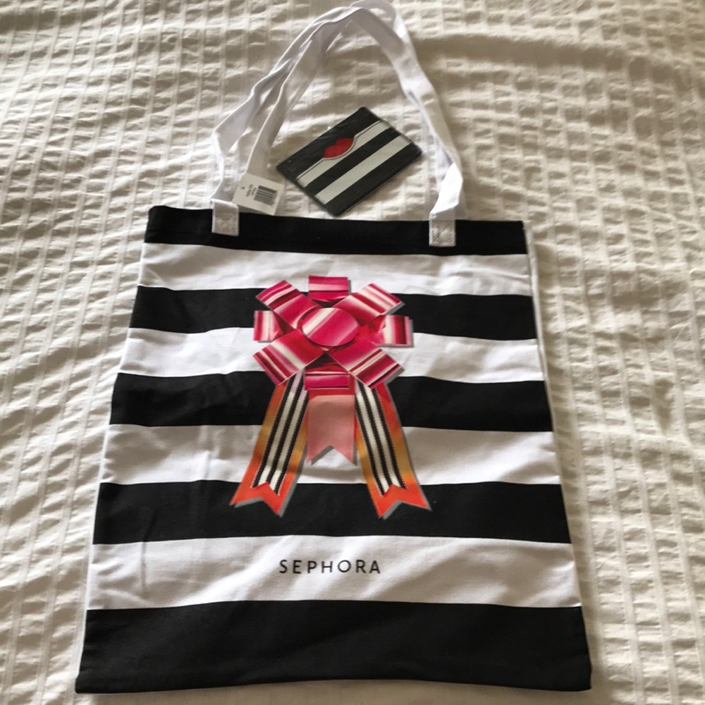 Sephora Holiday 2017 tote + wallet